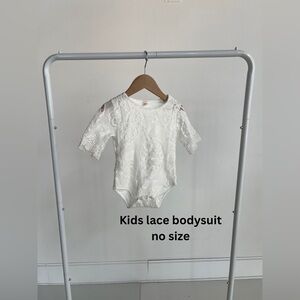 Baby lace onesie